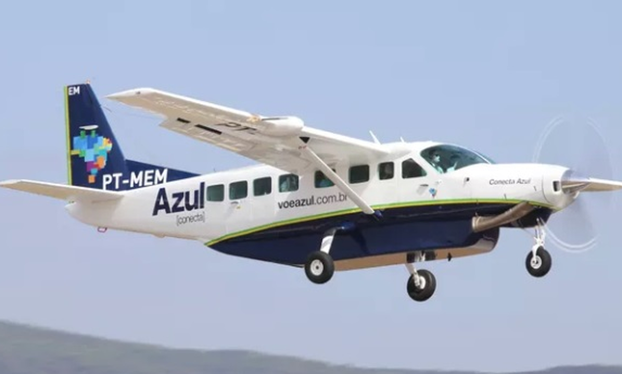 Azul estreia voos diários de Jacarepaguá para Belo Horizonte a partir de julho