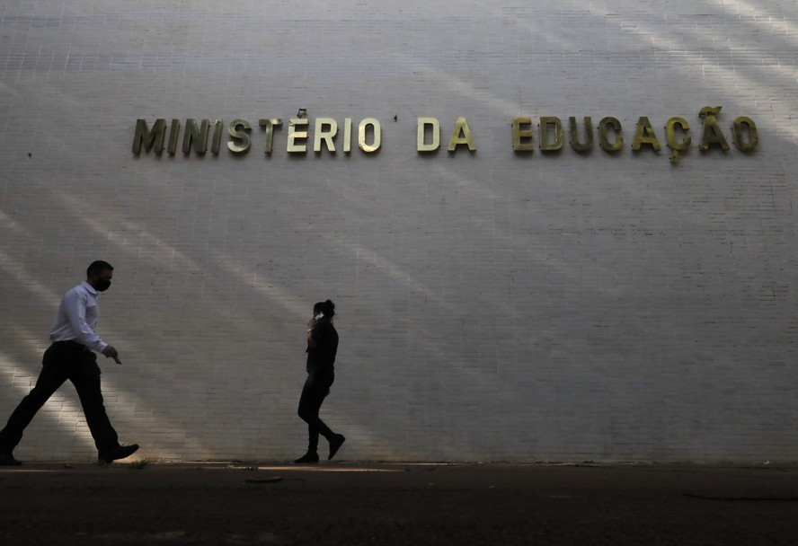 O prédio do Ministério da Educação em Brasília