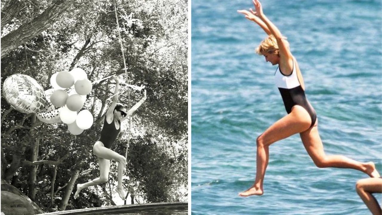 Web points out similarity between Meghan Markle's birthday photo and iconic image of Princess Diana: 'Look, Harry, I'm like your mother'
