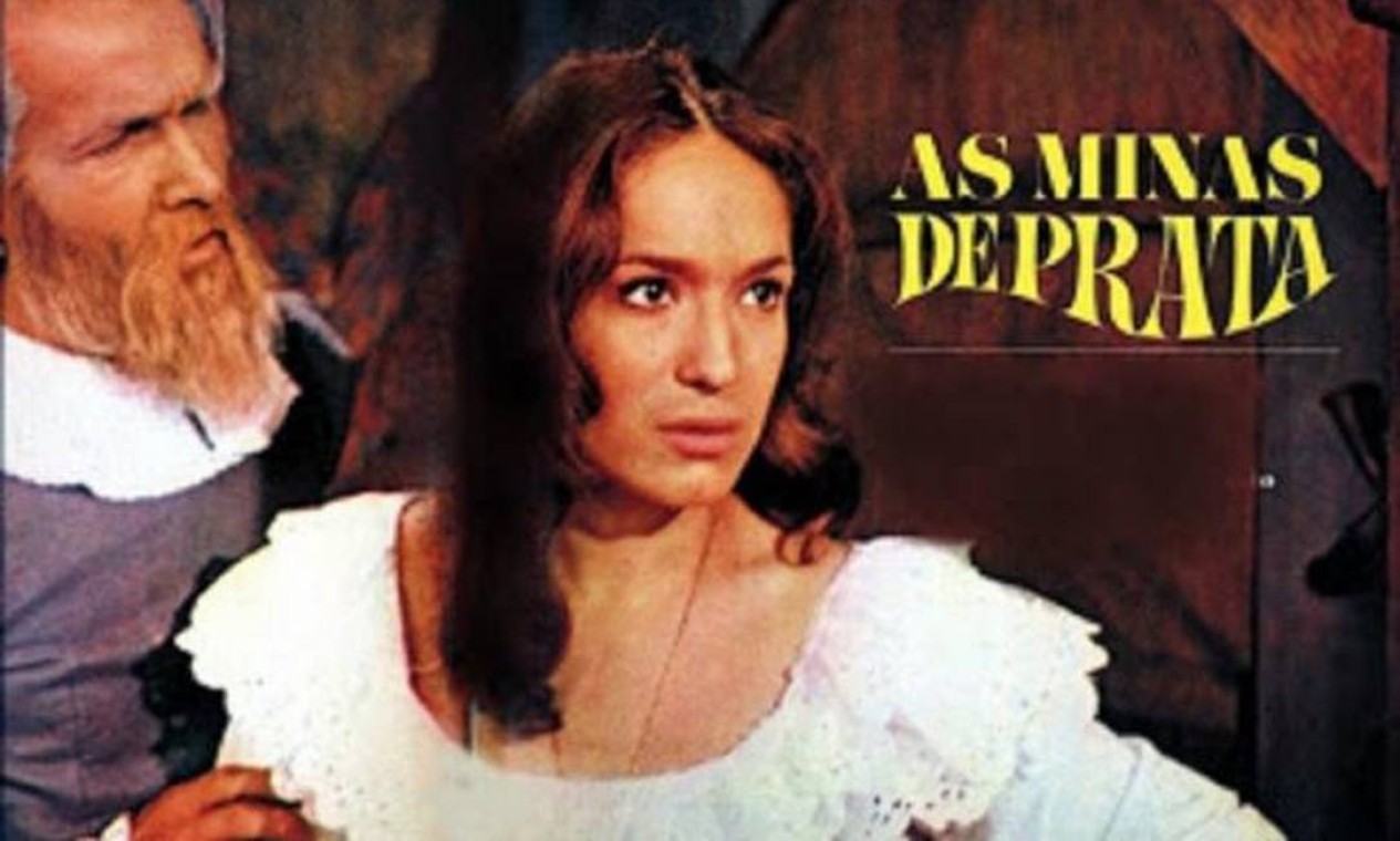 Em 1966, Susana Vieira atuou em três novelas da TV Excelsior, entre elas 'As minas de prata', baseada no romance homônimo de José de Alencar  — Foto: Arquivo