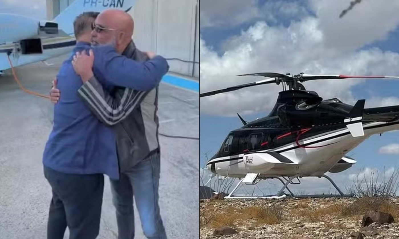 Buscas por helicóptero com cantor Rick entram no segundo dia em Santa Catarina; drones térmicos são usados na operação - Foto