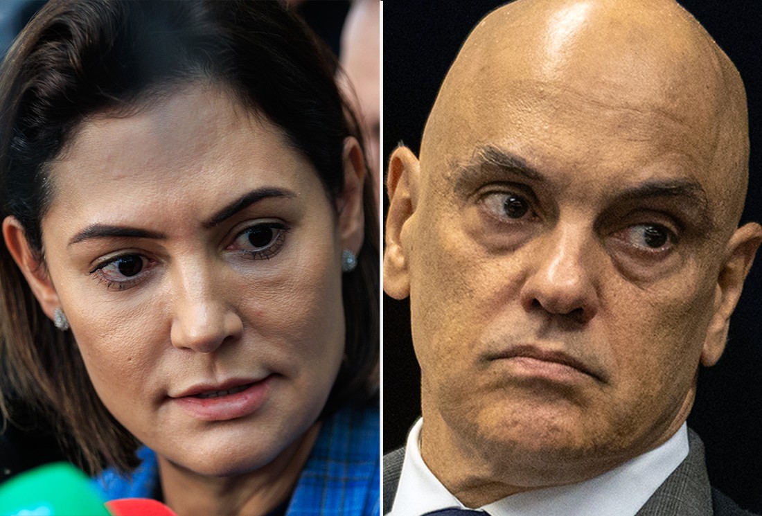Michelle vê campanha 'restringida e prejudicada' com regras impostas por Moraes para visitas de parentes a Bolsonaro