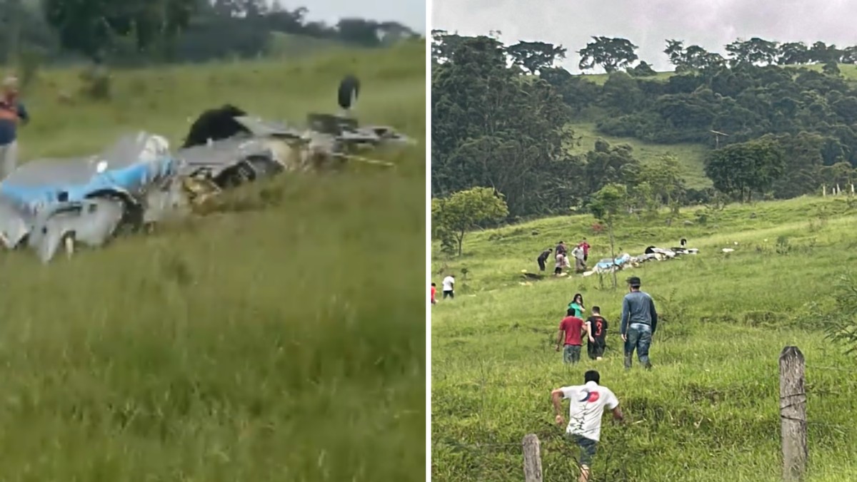 'Trag&eacute;dia', descreve testemunha sobre queda de avi&atilde;o monomotor que matou 7 pessoas no Sul de Minas