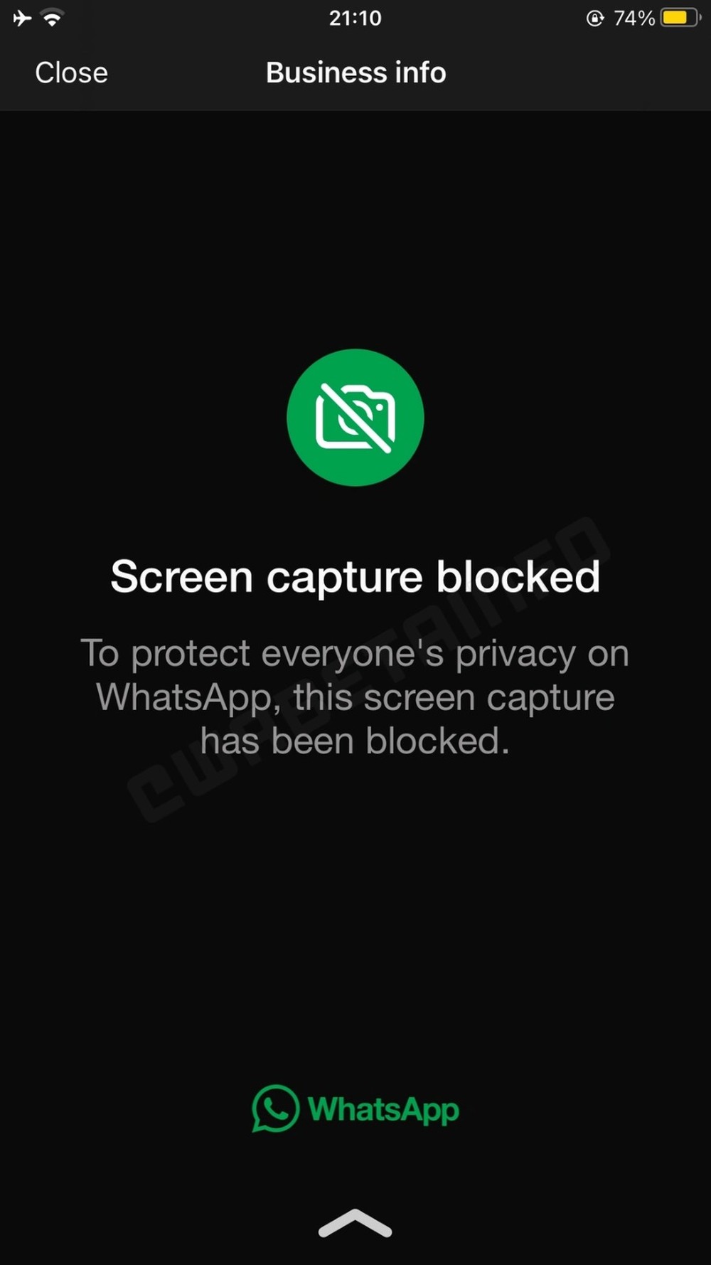 WhatsApp vai bloquear opção de fazer prints em fotos de contatos ...