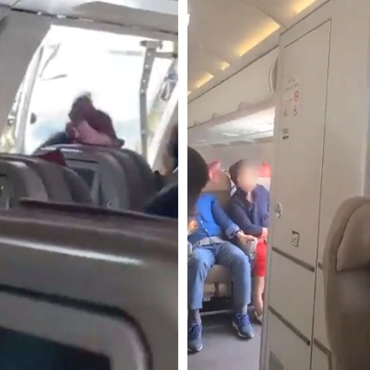 Abrir porta de avião durante o voo é quase impossível; entenda o que aconteceu na coreia do sul