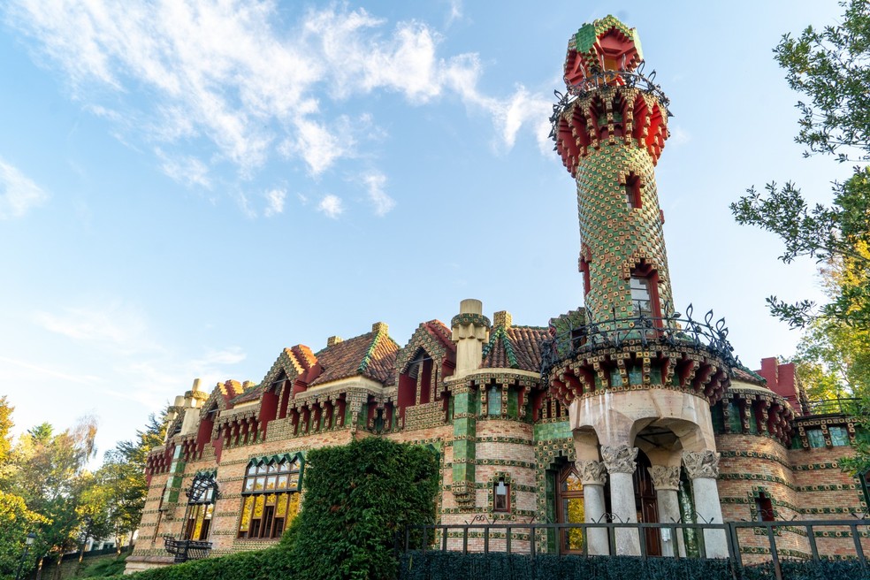 O Capricho de Gaudí, em Comillas — Foto: Divulgação