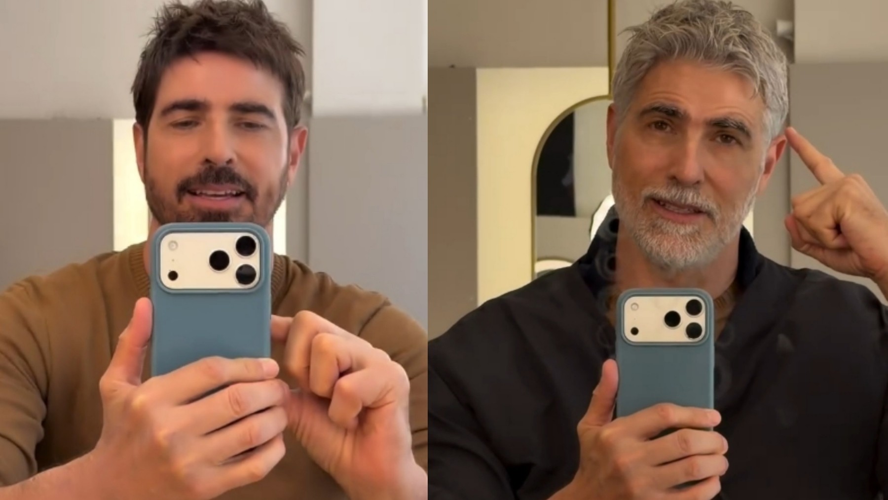 O detalhe no novo visual de Reynaldo Gianecchini que mudou a percepção do rosto