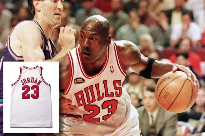 Camisa usada por Michael Jordan nas finais da NBA pode ser leiloada por mais de R$ 500 milhões