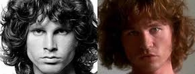 Val Kilmer como Jim Morrison, no filme The Doors — Foto: Reprodução