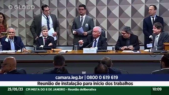 'Aqui não é delegacia de polícia não': Otto Alencar pede silêncio a Marcos do Val e é aplaudido na CPI do 8 de janeiro; vídeo