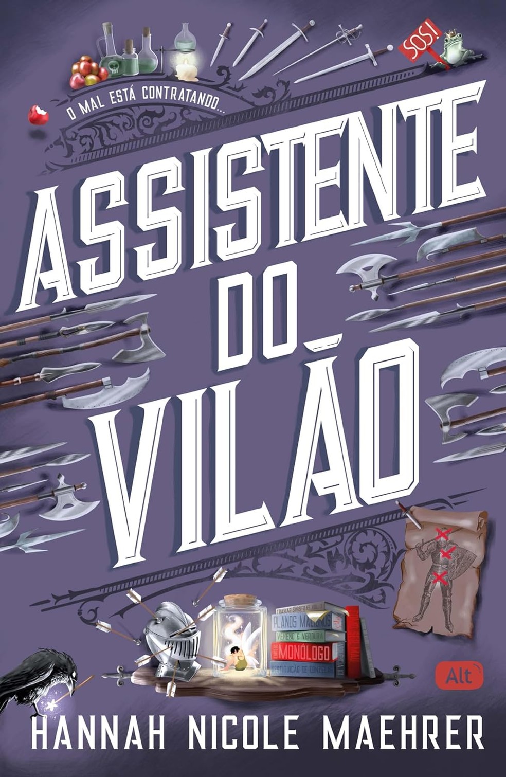 Capa de "Assistente do vilão" — Foto: Divulgação