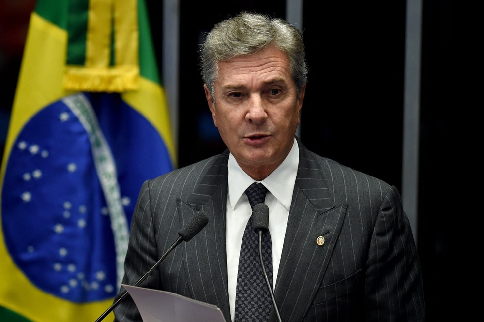 O ex-presidente e ex-senador Fernando Collor de Mello — Foto: EVARISTO SA / AFP