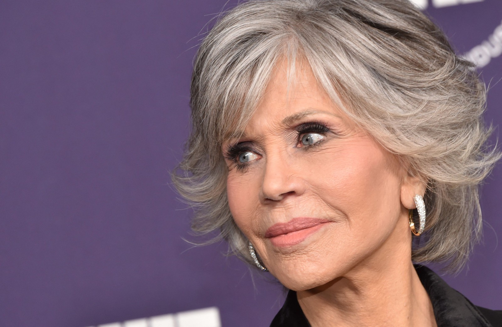 Jane Fonda anunciou que está fazendo tratamento de um linfoma não-Hodgkin — Foto: Chris Delmas / AFP