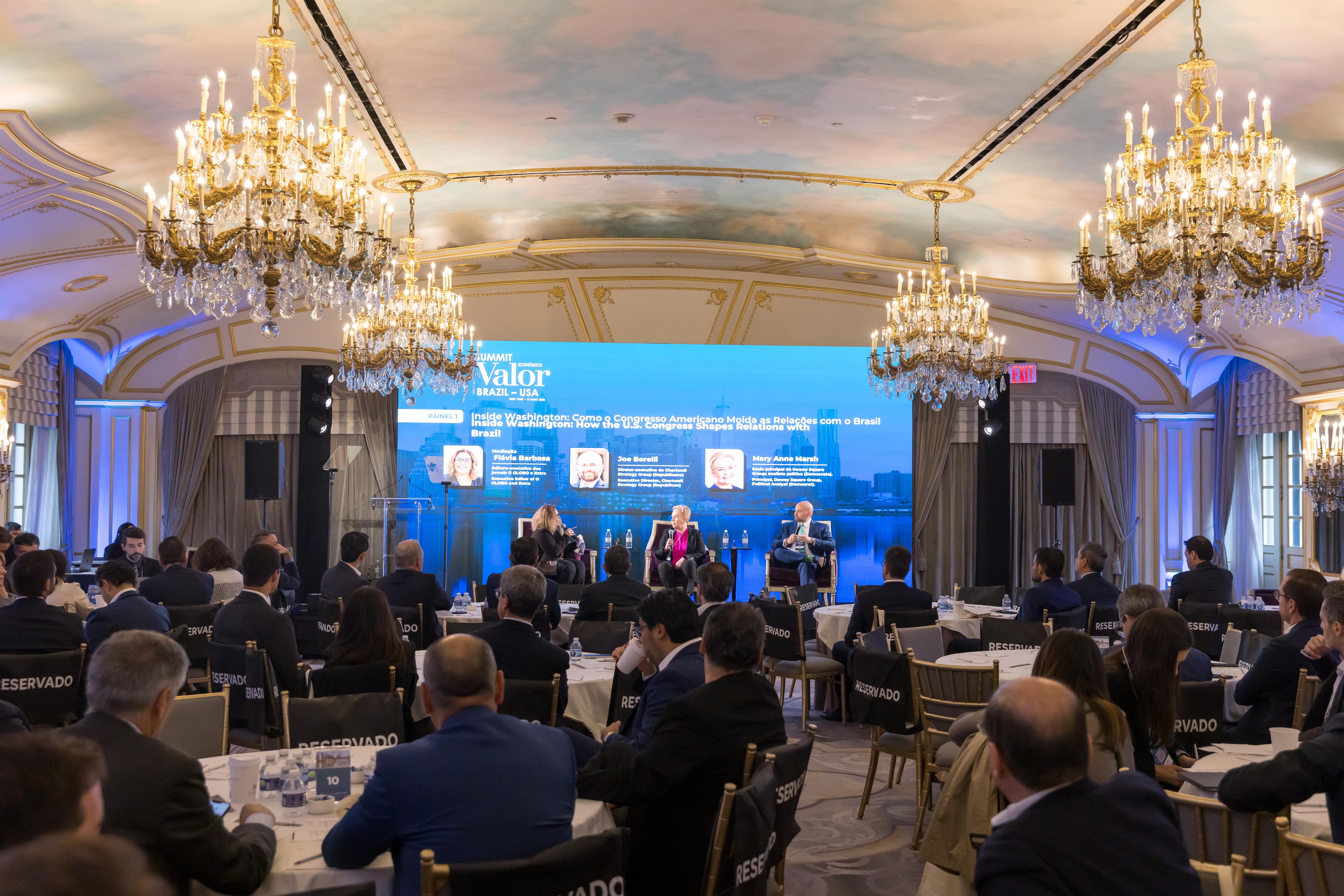 Desafios e soluções entre Brasil e EUA são postos à mesa em evento que debate relações bilaterais e economia