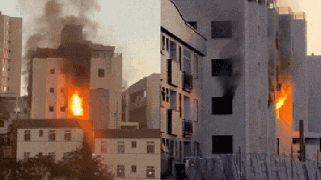 Vídeo: Incêndio atinge apartamento em Belo Horizon