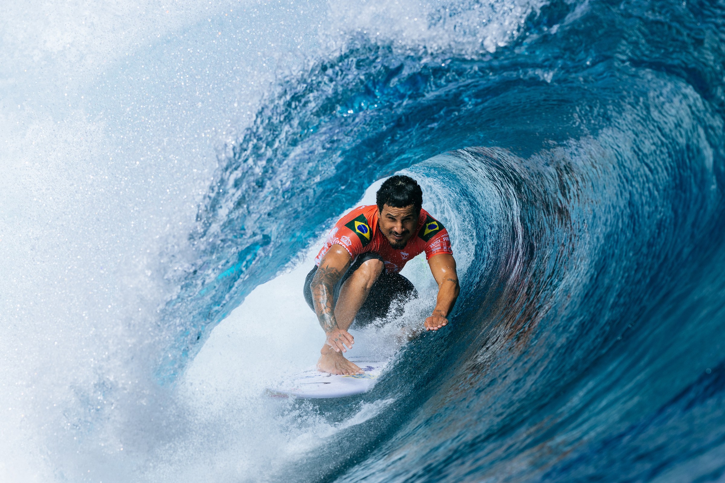 Brasileiro Italo Ferreira é campeão da etapa da WSL na Nova Zelândia