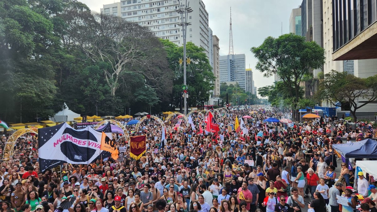Em meio &agrave; alta de casos de viol&ecirc;ncia contra mulher, diversas cidades  registram atos contra feminic&iacute;dio neste domingo