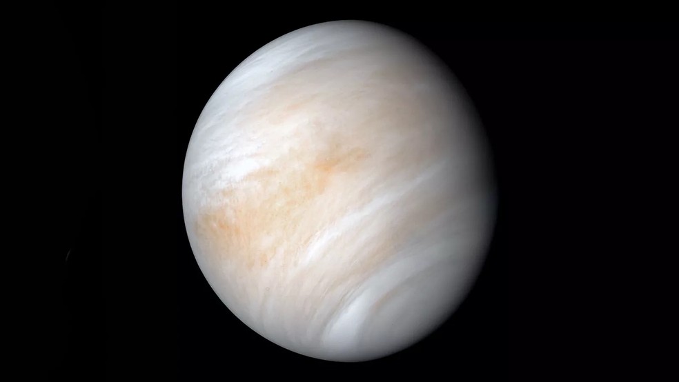 Planeta Vênus — Foto: NASA/JPL-Caltech