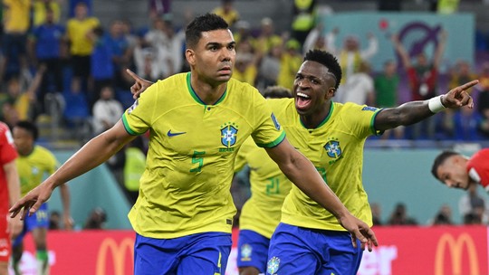 Brasil vence a Suíça e avança de fase na Copa do Mundo pela 14ª vez seguida; veja retrospecto