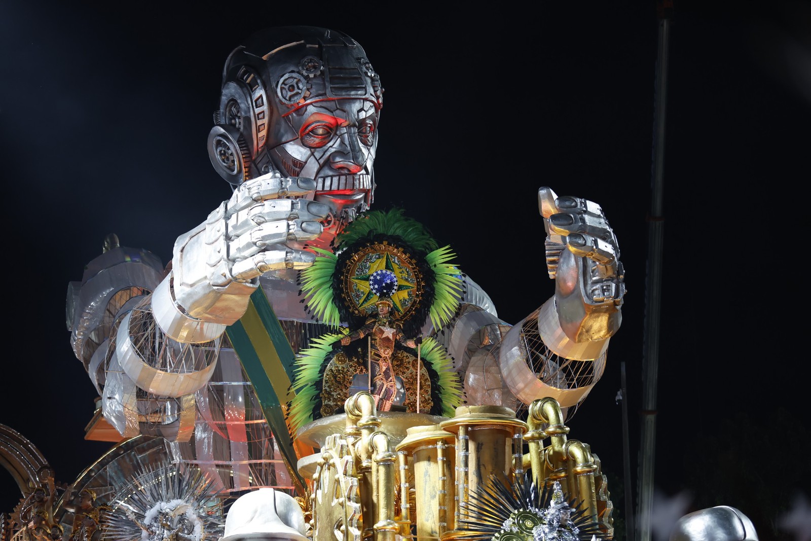 Desfile da Acadêmicos de Niterói — Foto: Alexandre Cassiano / Agência O Globo