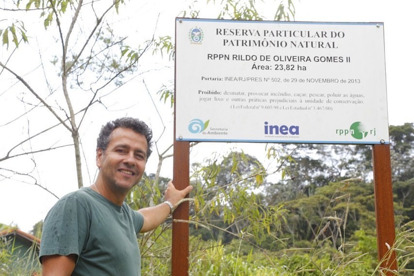 Desde 2013, a fazenda é reconhecida pelo Inea (Instituto Estadual do Ambiente) como uma Reserva Particular de Patrimonio Natural (RPPN). Assim, a propriedade deve se dedicar à conservação da diversidade biológica local. Hoje, há duas RPPN na propriedade — Foto: Reprodução/Redes sociais