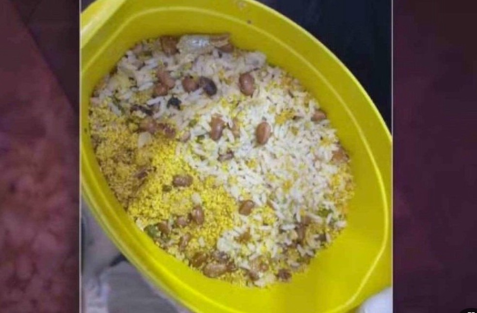 Perícia aponta que substância estava em arroz — Foto: Reprodução TV Globo