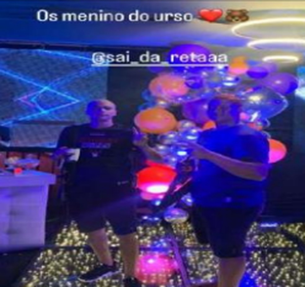 Publicação de Kawã Oliveira dos Santos, um dos 69 acusados de associação para o tráfico — Foto: Reprodução