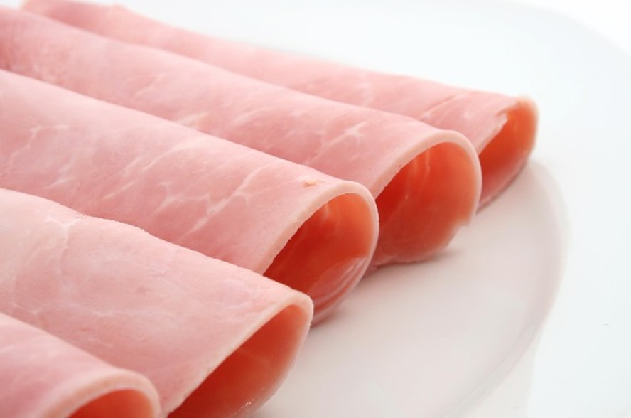 Fatias de presunto