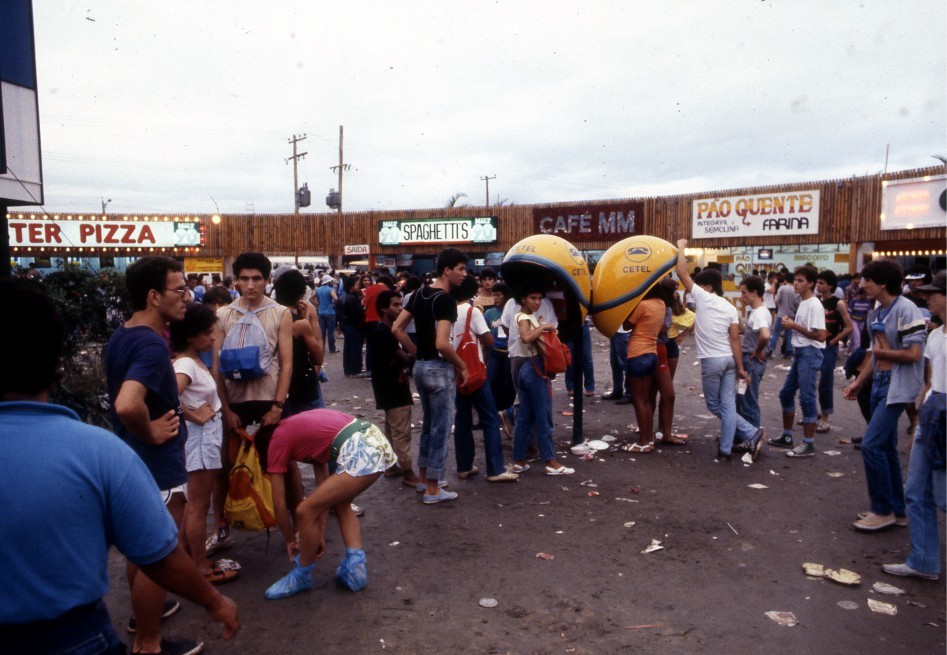 Como era acampar no primeiro Rock in Rio?