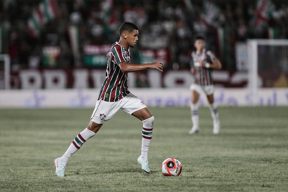 Riquelme was Fluminense's best player during the team's debut at Carioca 2025 — Photo: Lucas Merçon/Fluminense