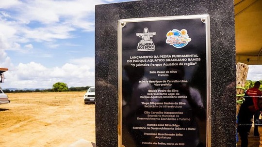 Terra indígena não demarcada por Lula em Alagoas abriga obras de parque aquático 
