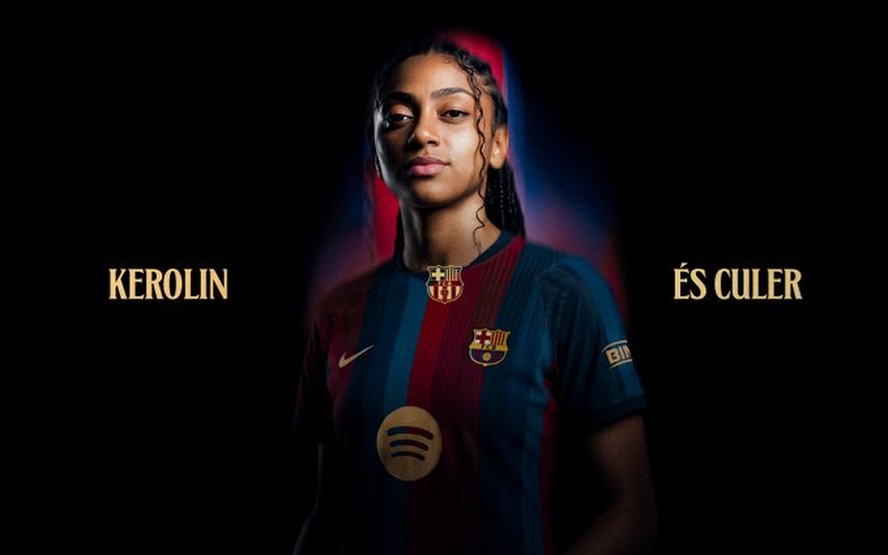Barcelona anuncia contratação de Kerolin, da seleção brasileira, e ...