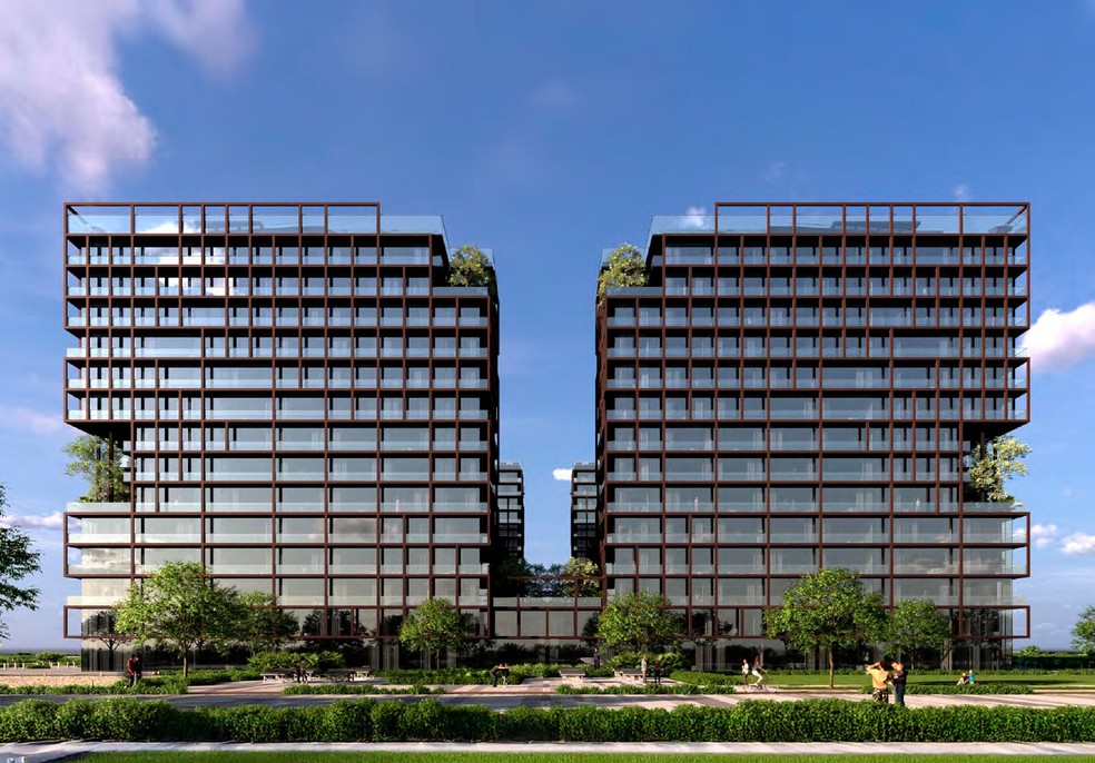 Fachada do Arte Wave Surf Residences, no Cidade Arte, na Barra — Foto: Imagem ilustrativa