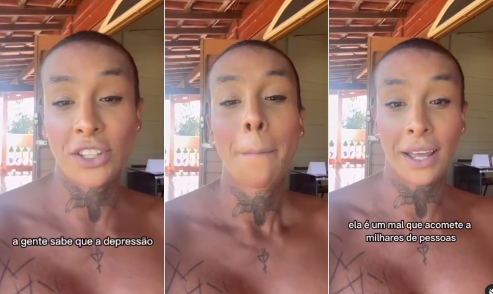     Linn da Quebrada was admitted to a clinic to treat depression in late June 2024. She was discharged in September — Photo: @linndaquebrada on Instagram