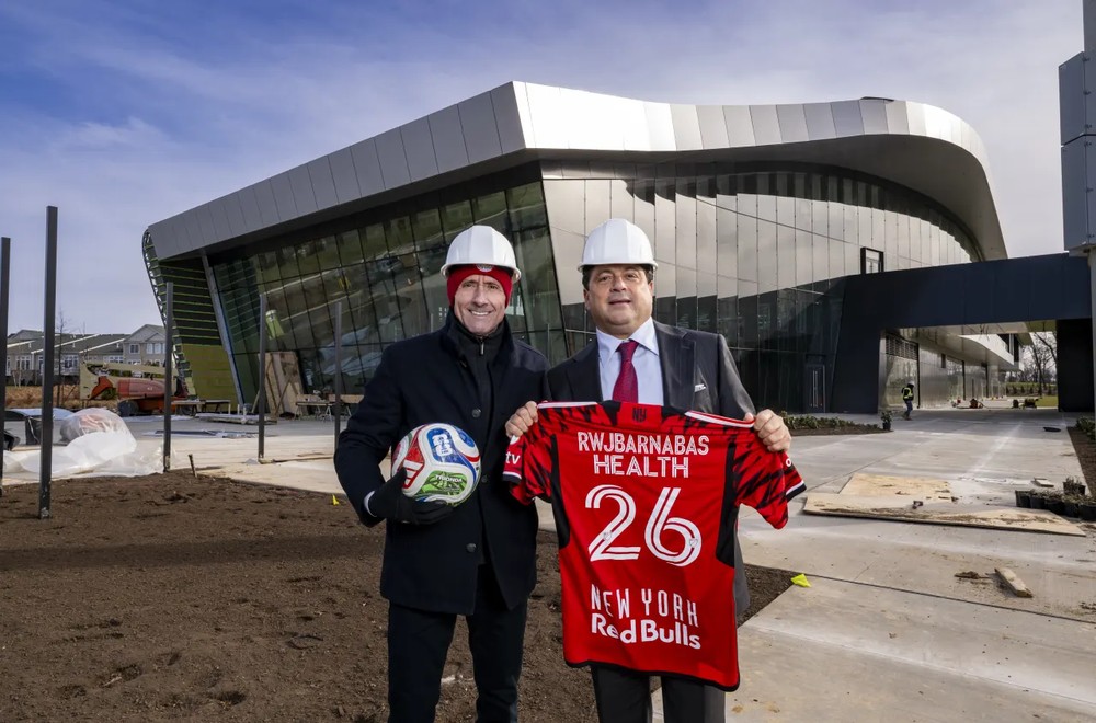 CT do RB New York está em obras — Foto: Divulgação/RB NewYork