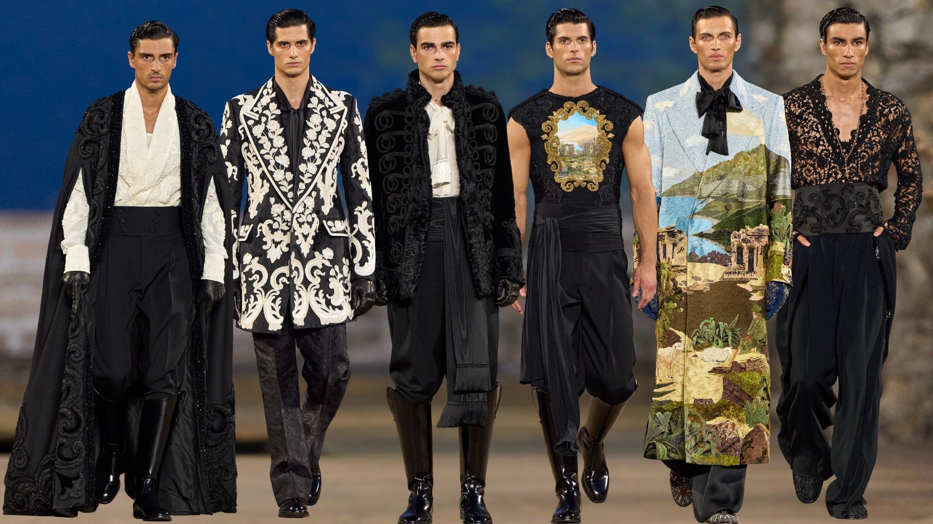 Dolce & Gabbana Celebra Tradição Siciliana em Desfile de Alta Costura