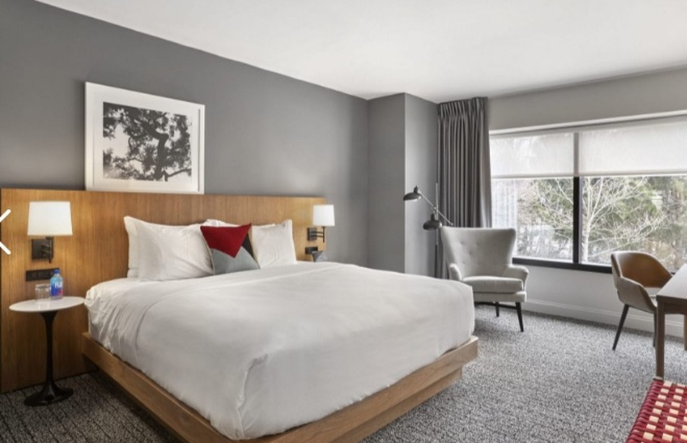 Hotel The Ridge, em Nova Jersey, que serve de concentração para seleção brasileira — Foto: Divulgação