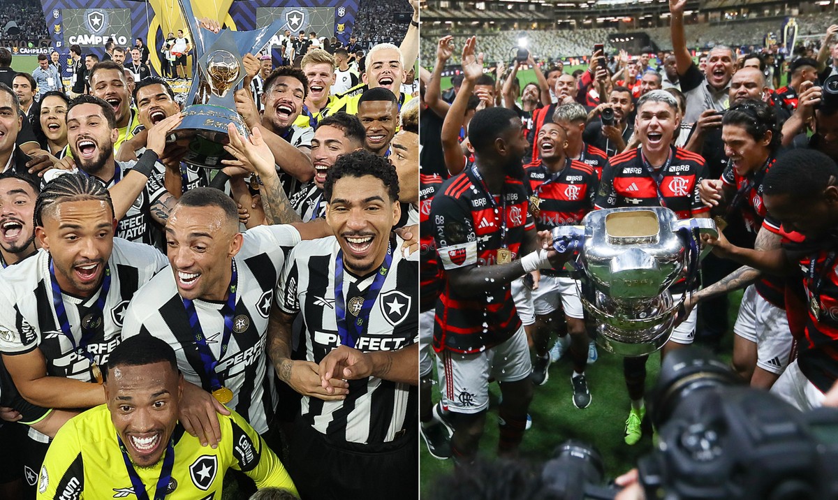 Botafogo e flamengo farão primeiro clássico carioca da história da supercopa; veja data e sede
