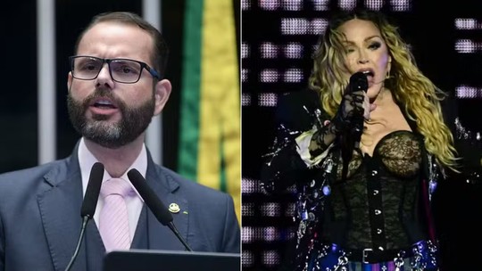 Senador bolsonarista é criticado por perfis de direita após ir ao show de Madonna no Rio: 'Não passo pano'