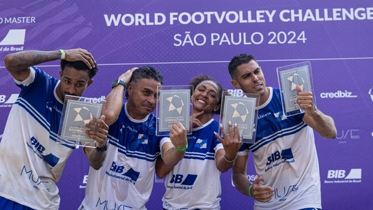 Quarteto carioca vence All Star Games do Futevôlei em São Paulo