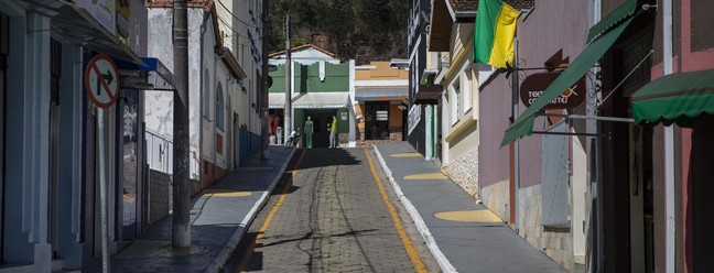 Em cidades pequenas, campanha presidencial acirrou ânimos entre conhecidos e vizinhos — Foto: Alexandre Cassiano/Agência O Globo
