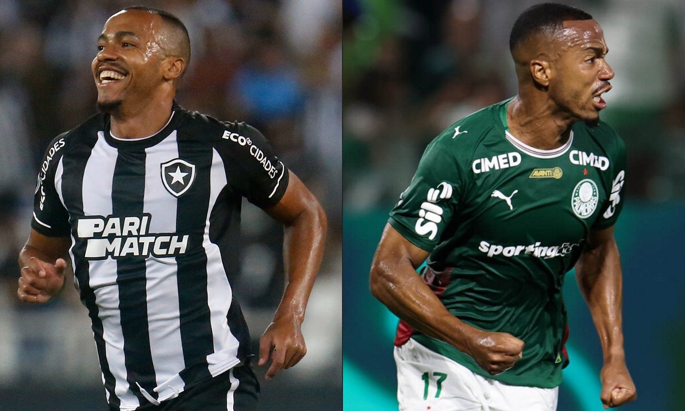 Sob pressão no Brasileiro, Botafogo recebe o Palmeiras em reencontro tenso com Barboza e Marlon Freitas