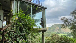 Casa fica no Itanhangá, na Zona Oeste do Rio — Foto: Reprodução/Airbnb