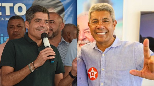 Nas urnas da Bahia, Jerônimo e ACM Neto invertem posições apontadas por pesquisas eleitorais da véspera
