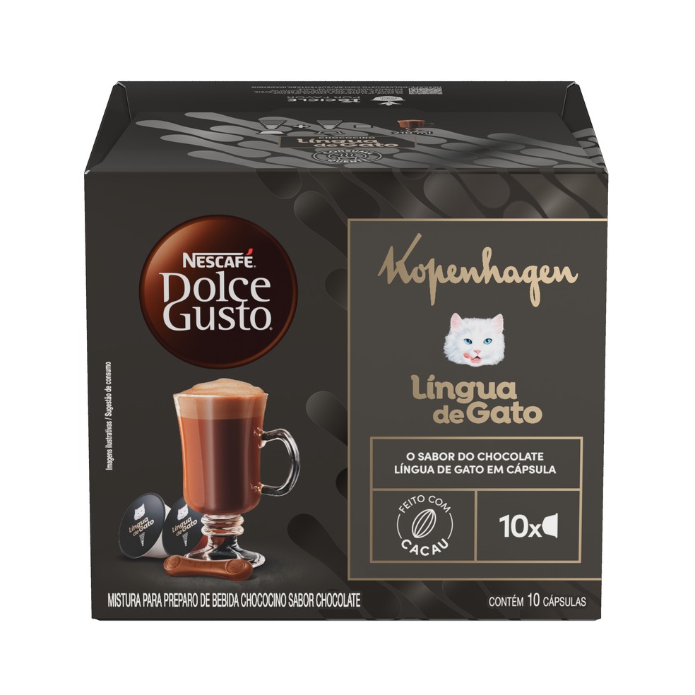 Memória: cápsulas da Nescafé com sabores da Kopenhagen — Foto: Divulgação