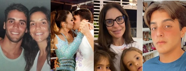 Daniel Cady e Ivete Sangalo estão juntos há 15 anos e têm Marcelo, Marina e Helena — Foto: Reprodução/Instagram