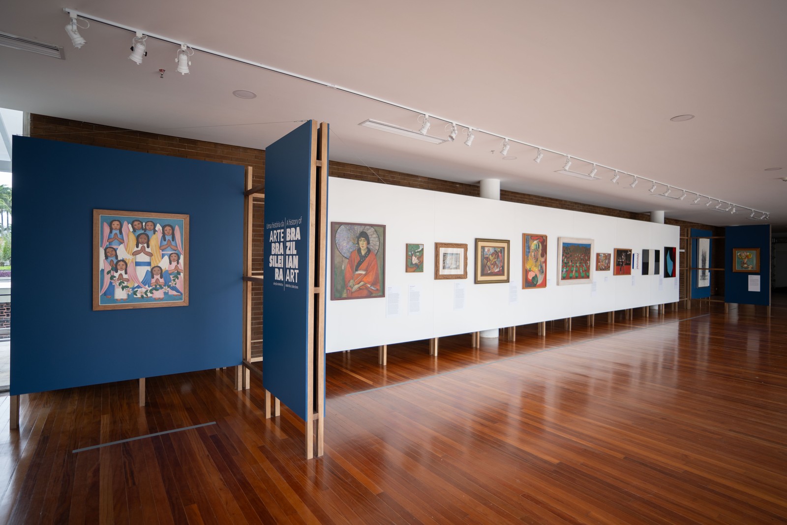 A exposição 'Uma história da arte brasileira', no MAM— Foto: Divulgação/Fabio Souza