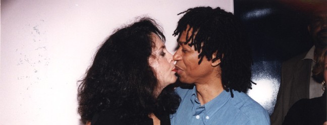 Gal Costa and Dejavan in 1998 - Photography: Wania Corrido