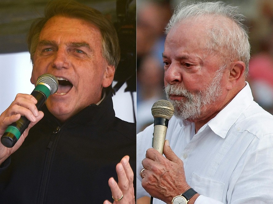 O presidente Jair Bolsonaro e o ex-presidente Luiz In&aacute;cio Lula da Silva