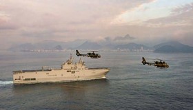 Conheça a frota de guerra da Marinha francesa que chega ao Rio hoje